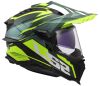 LS2 MX701 EXPLORER-06 HPFC SPIRE adventure helma zelená/H-V-žlutá vel.M